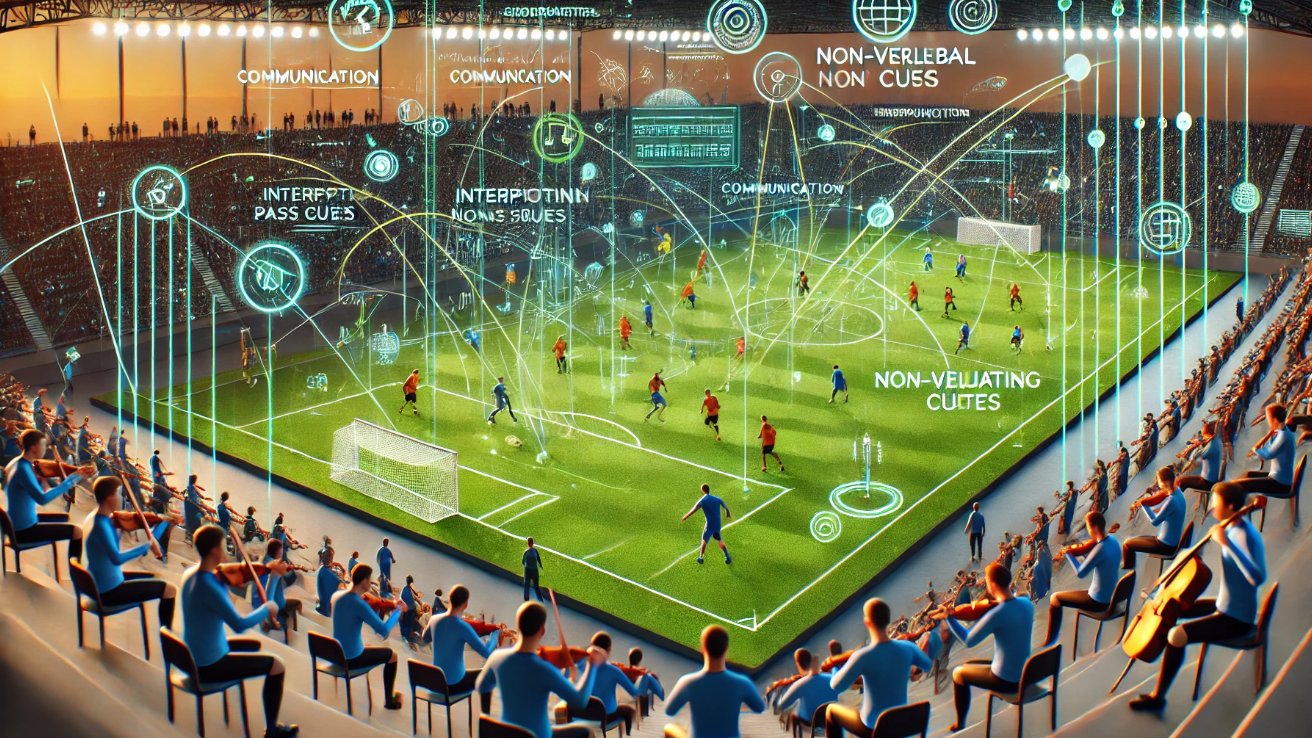 Training the Communication Component of the CDE Framework in Football